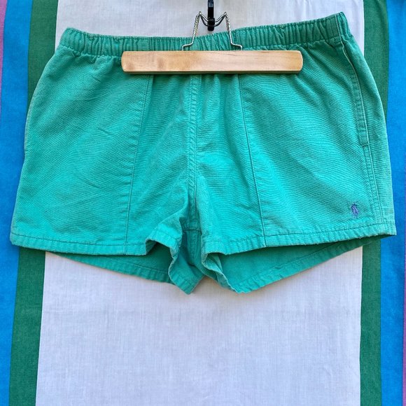 Vintage Polo Ralph Lauren Turquoise Short-Shorts M - Picture 1 of 3